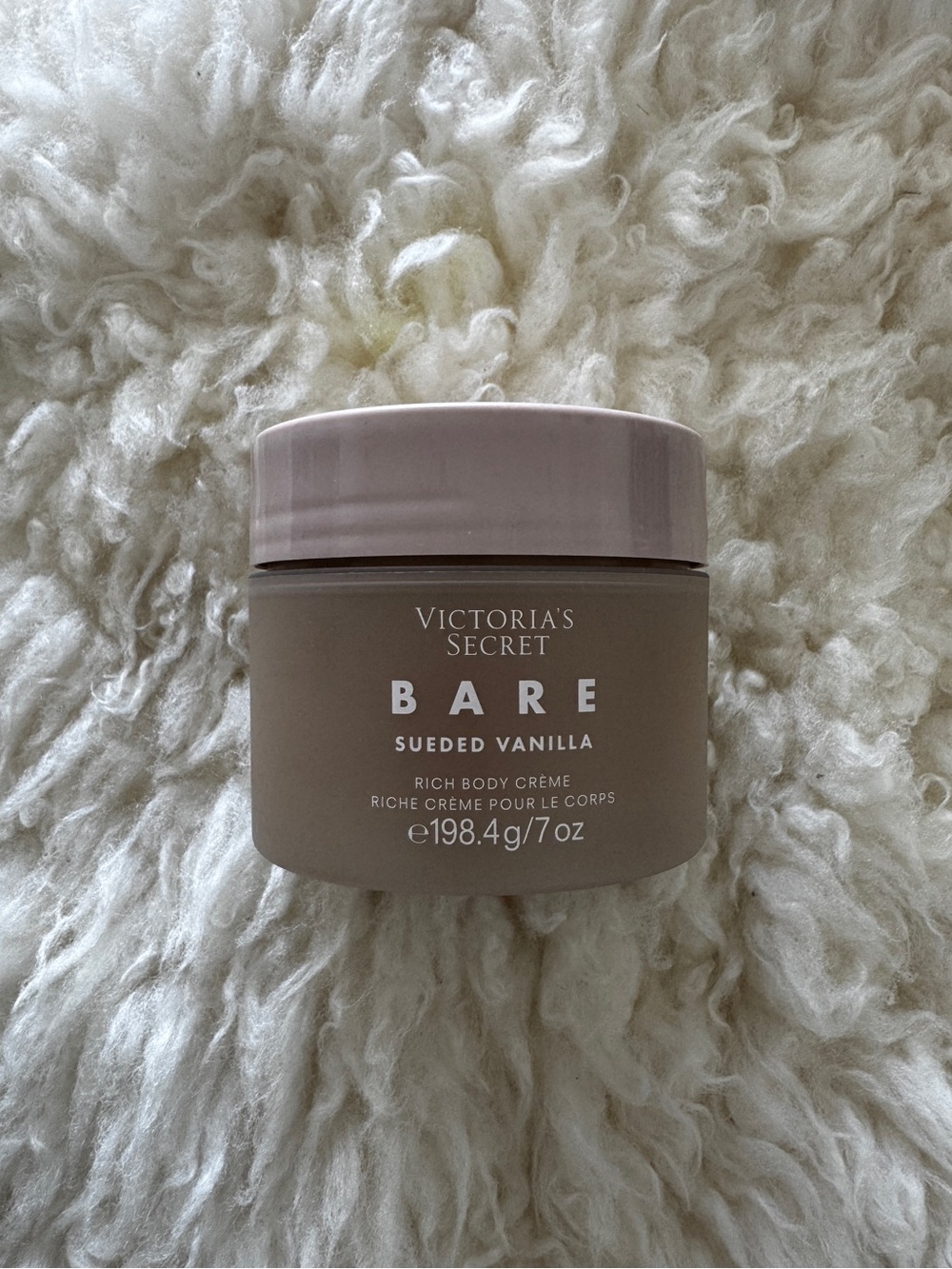 New V.S. Bare Sueded Vanilla Rich Body Crème